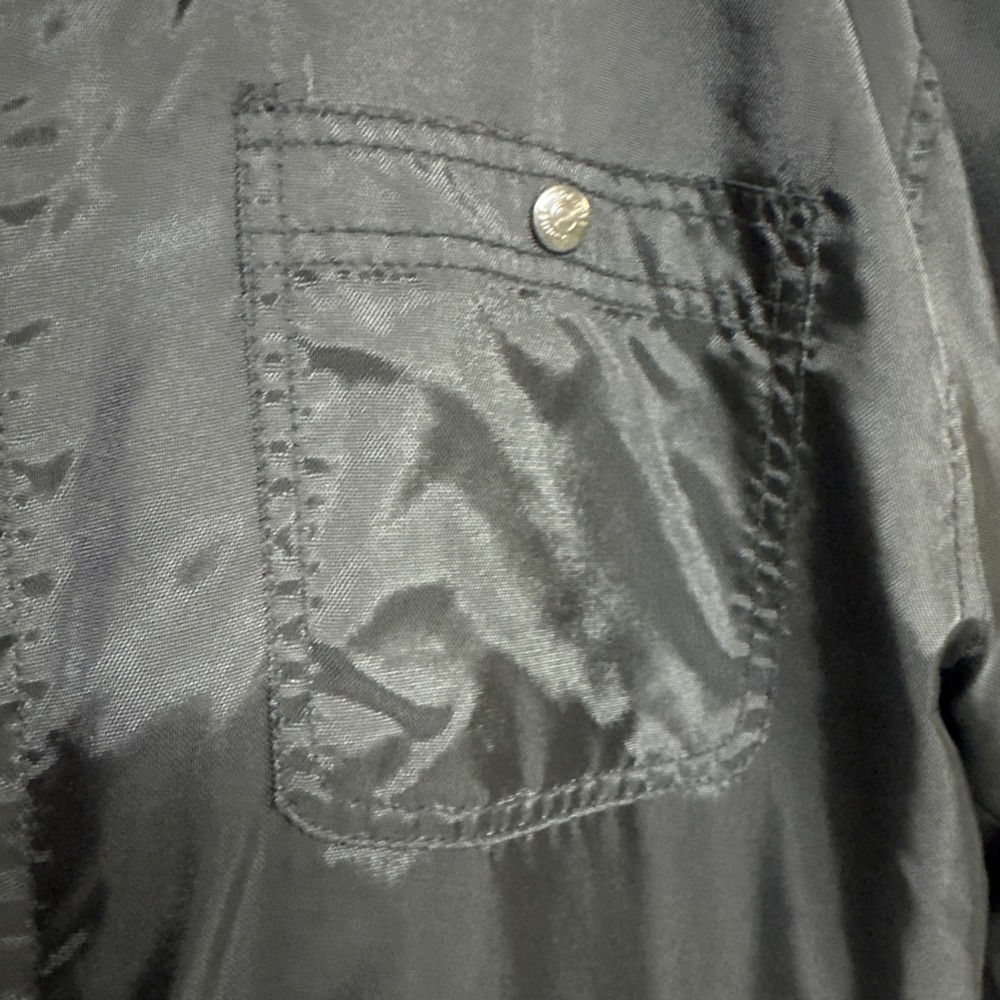 Schott NYC Nylon Cafe Race Jacket - Men's 3XL - Rain Windbreaker - Picture 5 of 12